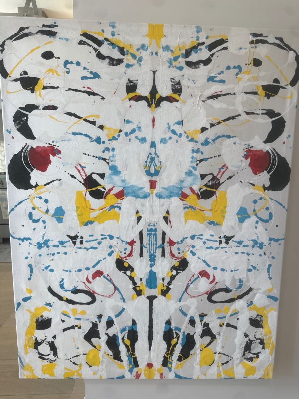 Alien reptile by artist Teresa Green